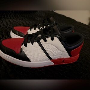 Air Jordan 1 Black and Red Sneakers